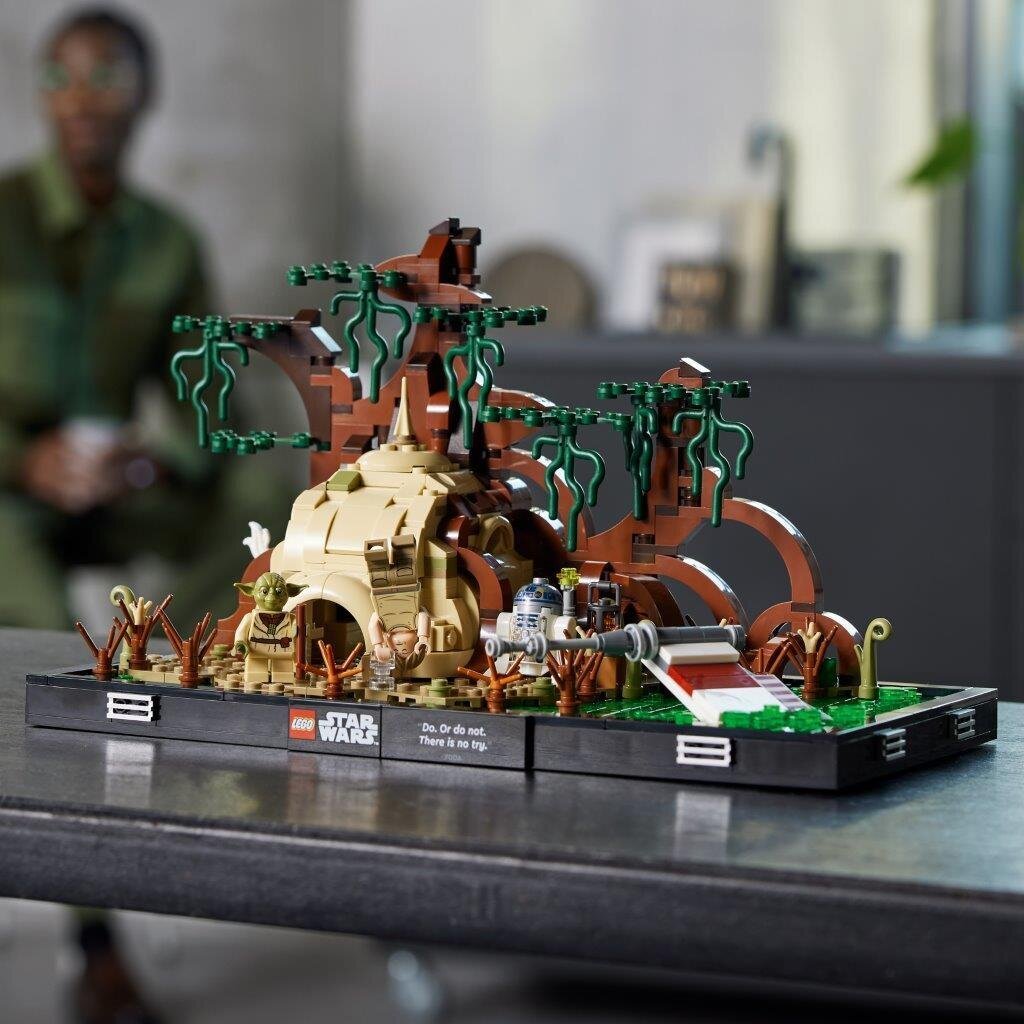 75330 LEGO® Star Wars Dagobos džedajų treniruočių diorama kaina ir informacija | Konstruktoriai ir kaladėlės | pigu.lt