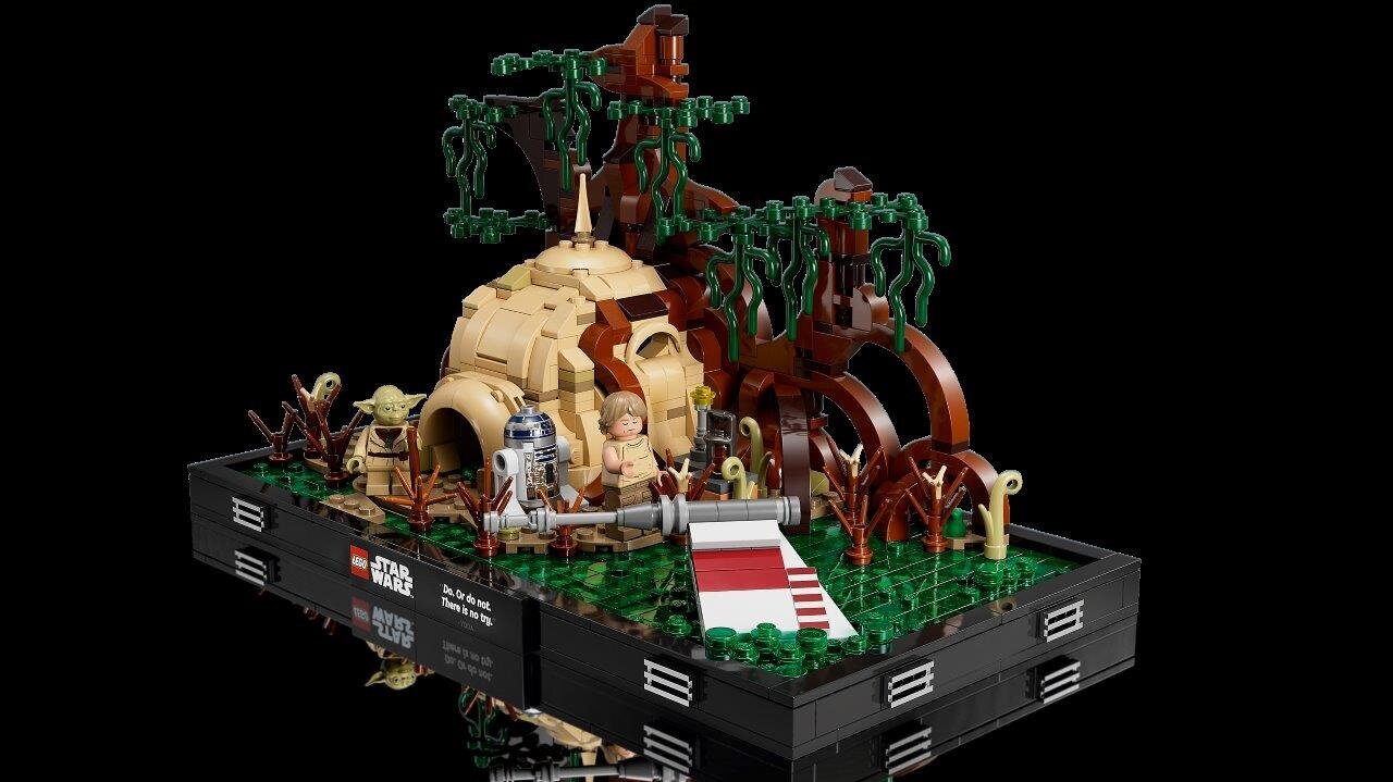 75330 LEGO® Star Wars Dagobos džedajų treniruočių diorama цена и информация | Konstruktoriai ir kaladėlės | pigu.lt