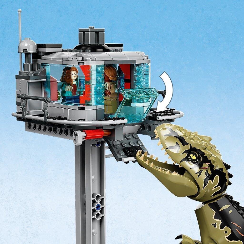 76949 LEGO® Jurassic World Gigantozauro ir terizinozauro užpuolimas kaina ir informacija | Konstruktoriai ir kaladėlės | pigu.lt