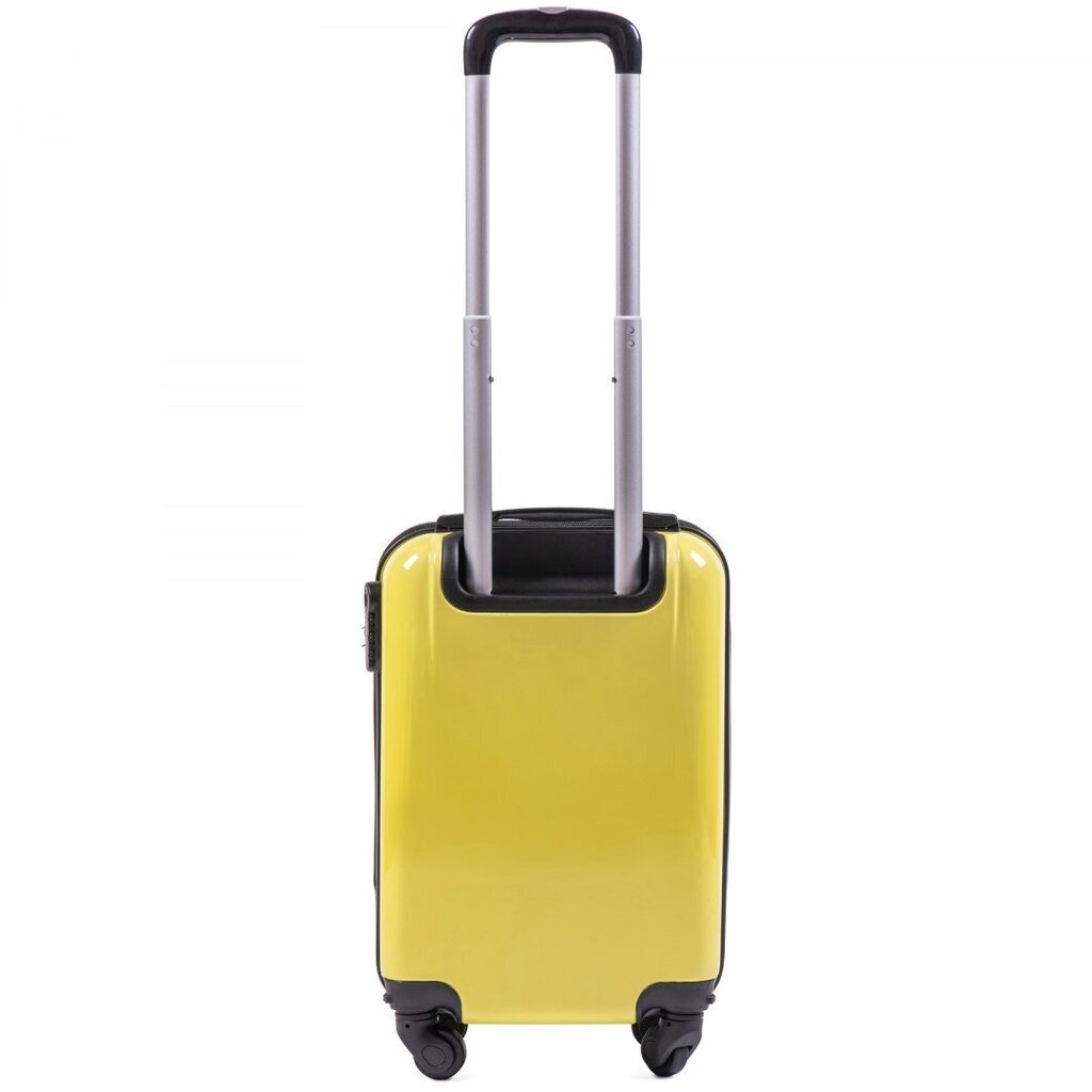 Nedidelis geltonas vaikiškas lagaminas Wings kd01 (S dydis) kaina ir informacija | Lagaminai, kelioniniai krepšiai | pigu.lt