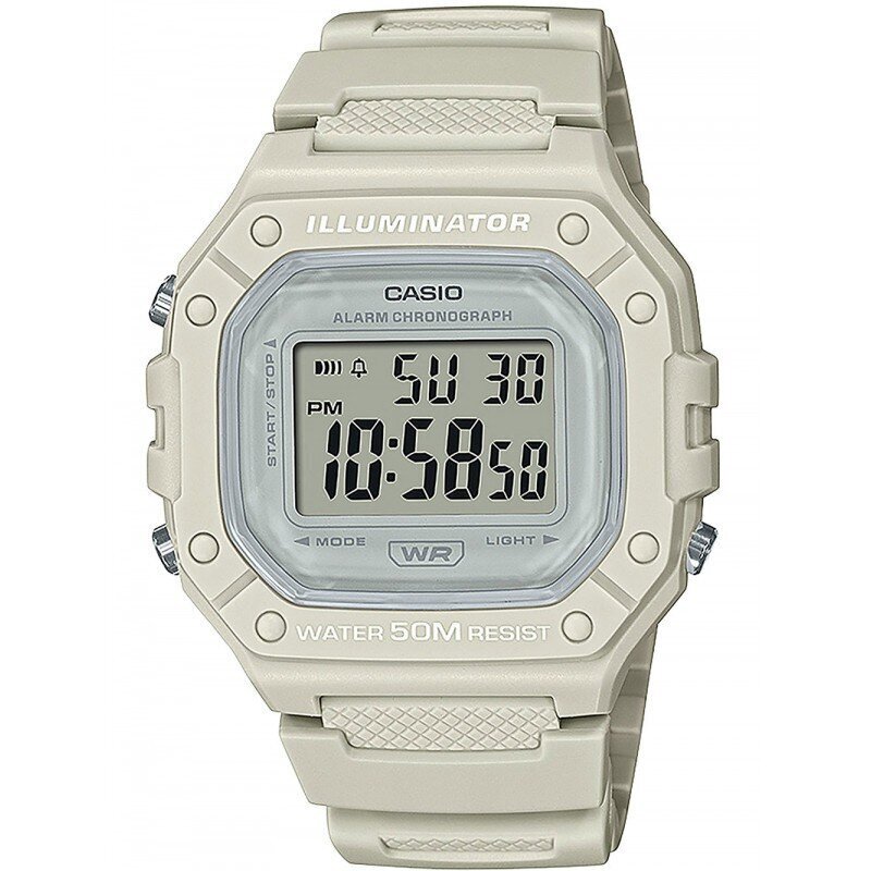 Unisex laikrodis Casio W-218HC-8AVEF kaina ir informacija | Moteriški laikrodžiai | pigu.lt