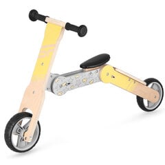 Беговел - самокат Spokey 2in1 Woo-Ride Multi, желтый/коричневый цена и информация | Spokey Уличные игрушки для детей | pigu.lt