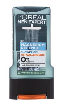 Гель для душа L'Oreal Paris Men Expert Magnesium Defence, 300 мл цена и информация | Масла, гели для душа | pigu.lt