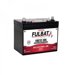 Аккумулятор Fulbat FDC12-105 T6 108 Ач 12В цена и информация | Akumuliatoriai | pigu.lt