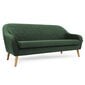 Sofa Homede Coranti 3P, žalia цена и информация | Sofos | pigu.lt