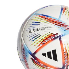 Futbolo kamuolys Jalgpall adidas Rihla Mini 1, baltas/mėlynas kaina ir informacija | Futbolo kamuoliai | pigu.lt
