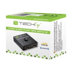 Двусторонний переключатель Techly HDMI 2x1 или 1x2 4K*60Hz цена и информация | Аксессуары для корпусов | pigu.lt