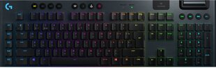 Logitech G915 Lightspeed kaina ir informacija | Klaviatūros | pigu.lt