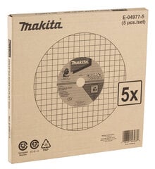 Abrazyvinis pjovimo diskas Makita; 355x2,8 mm; 5 vnt. kaina ir informacija | Mechaniniai įrankiai | pigu.lt