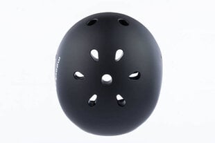 Детский защитный шлем - Moovkee, черный, 48-55 цена и информация | Шлемы | pigu.lt