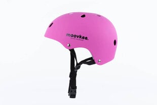 Детский защитный шлем - Moovkee, розовый, 48-55 цена и информация | Шлемы | pigu.lt