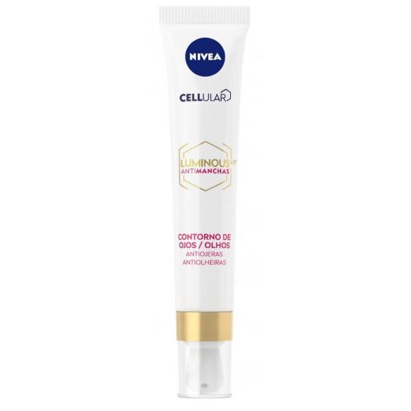 Paakių kremas Nivea Luminous, 15 ml цена и информация | Paakių kremai, serumai | pigu.lt