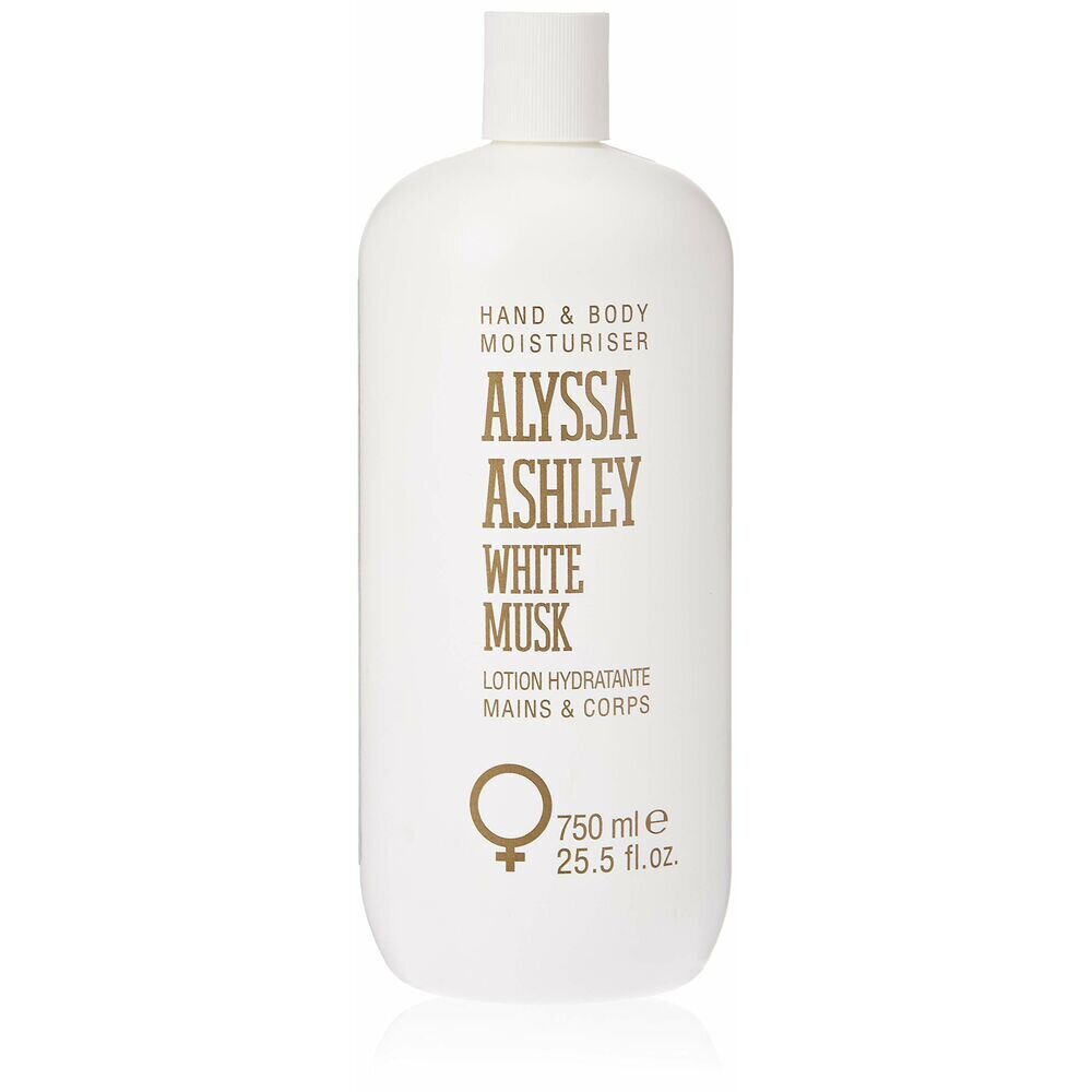 Perfumuotas maitinamasis kūno kremas Alyssa Ashley White Musk, 750 ml kaina ir informacija | Parfumuota kosmetika moterims | pigu.lt