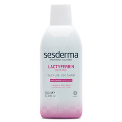 Burnos skalavimo skystis Sesderma Lactyferrin Defense Mint, 500 ml kaina ir informacija | Dantų šepetėliai, pastos | pigu.lt