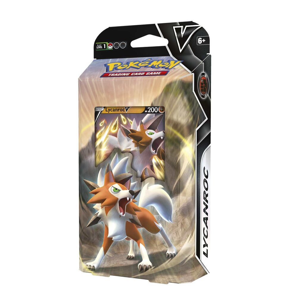 Kortų žaidimas Pokemon TCG - Lycanroc V Battle Deck kaina ir informacija | Stalo žaidimai, galvosūkiai | pigu.lt