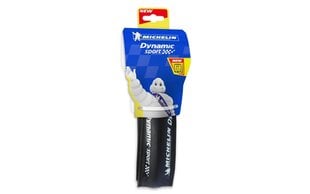 Dviračio padanga MICHELIN DYNAMIC SPORT BLACK FLEXIBLE BEAD (Folding) 700x25 (25-622) kaina ir informacija | Dviračių kameros ir padangos | pigu.lt