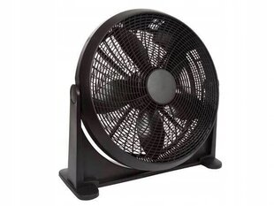 Ventiliatorius Perel Turbofan 50 cm 70W, juodas kaina ir informacija | Ventiliatoriai | pigu.lt