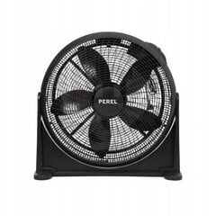 Ventiliatorius Perel Turbofan 50 cm 70W, juodas kaina ir informacija | Ventiliatoriai | pigu.lt