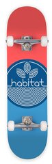 Скейтборд Habitat Leaf Dot, 7,75 дюйма, синий цена и информация | Скейтборды | pigu.lt