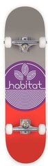 Скейтборд Habitat Leaf Dot, 8 дюймов, фиолетовый цена и информация | Скейтборды | pigu.lt