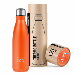 Термо-бутылка IZY Bottle, 500ml, Sandstone Orange цена и информация | Термосы, термокружки | pigu.lt