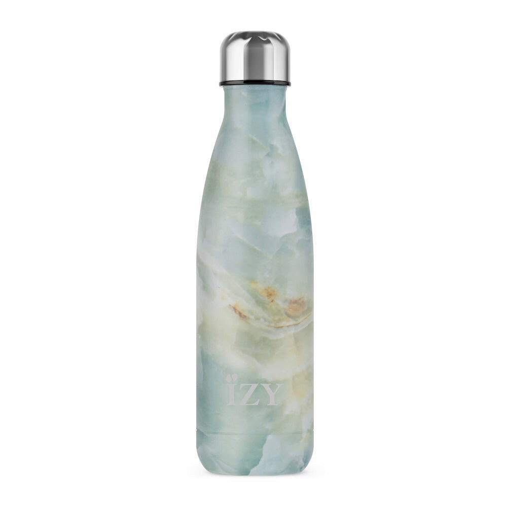 Termo gertuvė IZY Bottle, 500ml, Marble Green kaina ir informacija | Termosai, termopuodeliai | pigu.lt