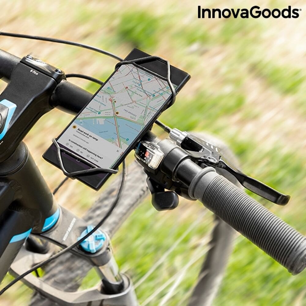 Universalus telefono laikiklis dviračiui, paspirtukui kaina ir informacija | Krepšiai, telefonų laikikliai | pigu.lt