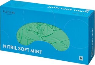 Nitrilinės pirštinės, spalva - Mint S/ Nitrile Soft Mint Pluline kaina ir informacija | Pirmoji pagalba | pigu.lt