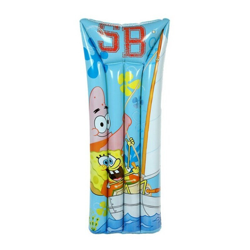Pripučiamas čiužinys Bob Sponge, 140x64 cm, mėlynas kaina ir informacija | Pripučiamos ir paplūdimio prekės | pigu.lt