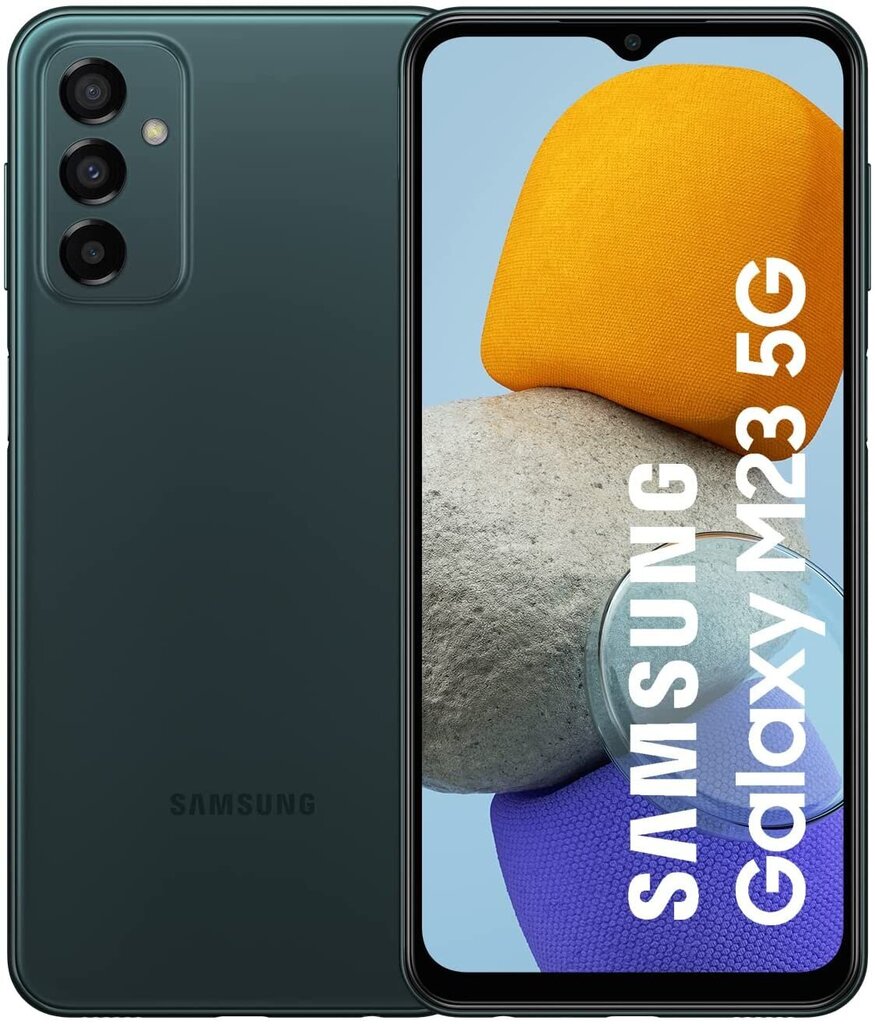 Телефон Samsung Galaxy M23 5G 4/128GB Dual SIM SM-M236BZGGEUE Green цена |  pigu.lt