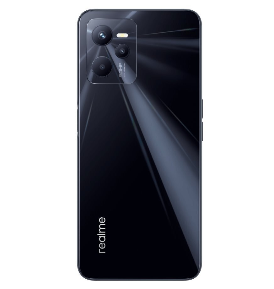 Realme C35 4/128 GB Glowing Black kaina ir informacija | Mobilieji telefonai | pigu.lt