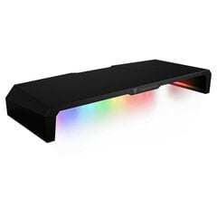 THUNDERX3 AS5 HEX Monitoriaus stovas RGB / 3xUSB 3.0 / IR Remote kaina ir informacija | Kompiuterių aušinimo ir kiti priedai | pigu.lt