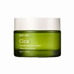 Укрепляющий крем для лица Bergamo Essential Intensive Cream Cica, 50г цена и информация | Кремы для лица | pigu.lt