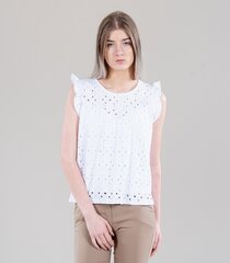 Футболка Hai n TS broderi var/sats STELLA*02, белая 4063942852201 цена и информация | Женские футболки | pigu.lt