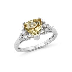 Серебряное (925) кольцо с драгоценными камнями, код avp514552-1 AVP514552-1EU-57 цена и информация | Кольца | pigu.lt