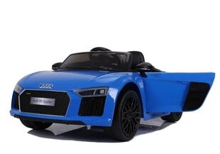 Одноместный электромобиль для детей Big Audi R8 JJ2198, синий цена и информация | Электромобили для детей | pigu.lt