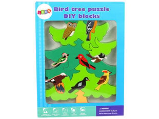 Žaidimas vaikams Lean Toys Medis ir paukščiai kaina ir informacija | Žaislai mergaitėms | pigu.lt
