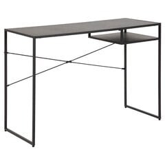 Письменный стол Newcastle, черный цена и информация | Компьютерные, письменные столы | pigu.lt