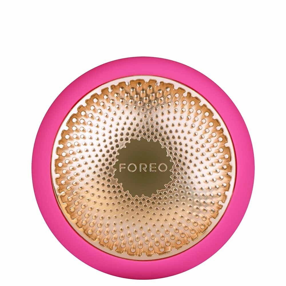 Veido masažuoklis pagreitinantis kaukės veikimą Foreo Ufo 2 Beauty-Tech Power Mask Fuchsia цена и информация | Veido masažuokliai, valymo įrankiai | pigu.lt