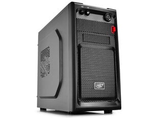 deepcool Smarter USB 3.0 x1  USB 2.0 x 1  Mic x1  Spk x1  black  Mini-Tower цена и информация | Корпуса | pigu.lt