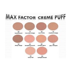 Компактная пудра Max Factor Creme Puff Pressed Powder 55 Candle Glow, 14 г цена и информация | Пудры, базы под макияж | pigu.lt