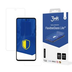 Apsauginis stiklas 3mk FlexibleGlass Lite™ skirtas Motorola Moto G52 kaina ir informacija | Apsauginės plėvelės telefonams | pigu.lt