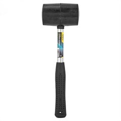 Rubber Hammer Deli Tools EDL5616, 0.5kg (black) цена и информация | Механические инструменты | pigu.lt