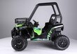 Dvivietis elektromobilis Ride-On Buggy, žalias kaina ir informacija | Elektromobiliai vaikams | pigu.lt