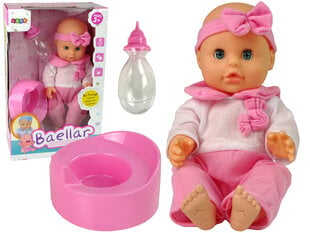 Lėlė su priedais, rožinė kaina ir informacija | Žaislai mergaitėms | pigu.lt