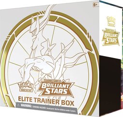 Žaidimas Pokemon TCG - Sword and Shield 9 Brilliant Stars Elite Trainer Box kaina ir informacija | Stalo žaidimai, galvosūkiai | pigu.lt