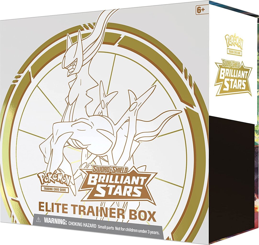 Игра Pokemon TCG - Sword and Shield 9 Brilliant Stars Elite Trainer Box  цена | pigu.lt