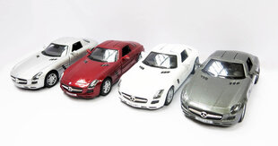 Автомобиль Kinsmart Mercedes-Benz SLS AMG, 1:38 цена и информация | Игрушки для мальчиков | pigu.lt