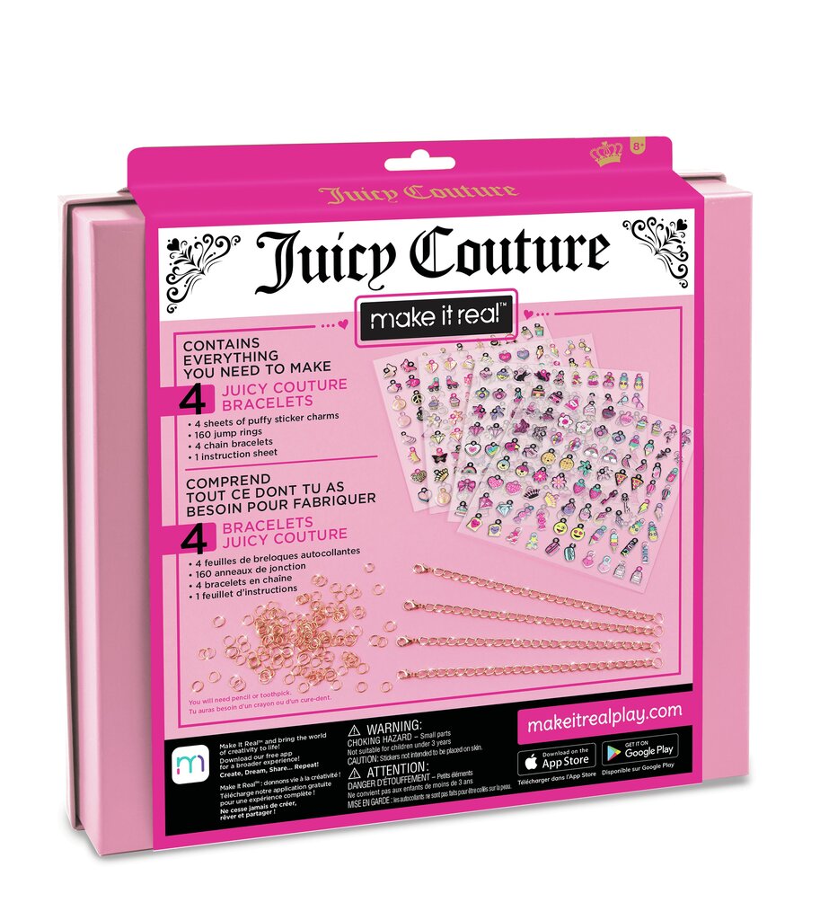 Kūrybinis rinkinys „Juicy Couture“ „Absoliutus žavesys“ kaina ir informacija | Lavinamieji žaislai | pigu.lt