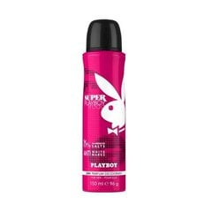 Purškiamas dezodorantas Playboy Super Playboy For Her 150 ml kaina ir informacija | Parfumuota kosmetika moterims | pigu.lt